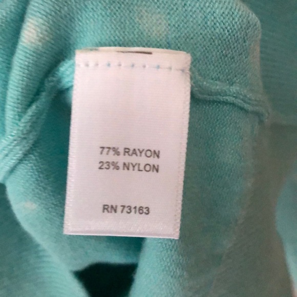 Aqua & White Polka Dot Cardigan - Picture 4 of 5